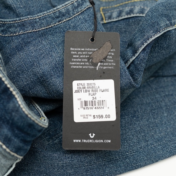 True Religion - Joey Flare Flap Jeans - Picture 10 of 11